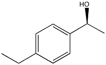 (1S)-1-(4-ETHYLPHENYL)ETHANOL Struktur