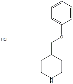 4-(PHENOXYMETHYL)PIPERIDINE HYDROCHLORIDE Struktur