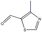 4-METHYL-1,3-THIAZOLE-5-CARBALDEHYDE Struktur