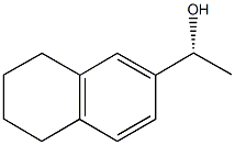 (1R)-1-(5,6,7,8-TETRAHYDRONAPHTHALEN-2-YL)ETHANOL Struktur