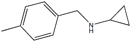 N-(4-methylbenzyl)cyclopropanamine Struktur