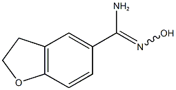 N'-hydroxy-2,3-dihydro-1-benzofuran-5-carboximidamide Struktur