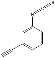 1-ethynyl-3-isothiocyanatobenzene Struktur