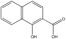 1-hydroxynaphthalene-2-carboxylic acid Struktur