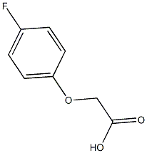 2-(4-fluorophenoxy)acetic acid Struktur