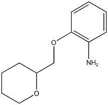 2-(oxan-2-ylmethoxy)aniline Struktur