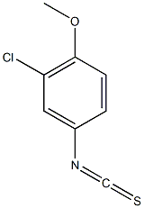 2-chloro-4-isothiocyanato-1-methoxybenzene Struktur