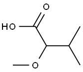 2-methoxy-3-methylbutanoic acid Struktur