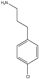 3-(4-chlorophenyl)propan-1-amine Struktur