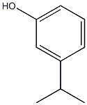 3-(propan-2-yl)phenol Struktur