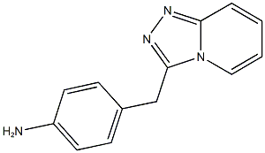 4-([1,2,4]triazolo[4,3-a]pyridin-3-ylmethyl)aniline Struktur