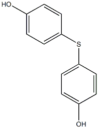 4-[(4-hydroxyphenyl)sulfanyl]phenol Struktur