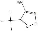 4-tert-butyl-1,2,5-oxadiazol-3-amine Struktur