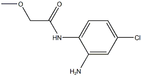 N-(2-amino-4-chlorophenyl)-2-methoxyacetamide Struktur