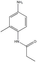 N-(4-amino-2-methylphenyl)propanamide Struktur