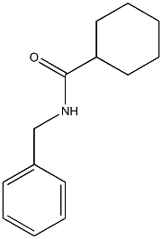 N-benzylcyclohexanecarboxamide Struktur