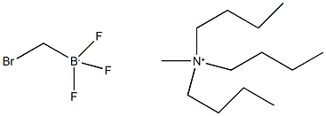 Tributylmethylammonium bromomethyltrifluoroborate Struktur