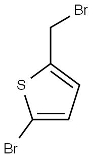 2-Bromo-5-bromomethylthiophene Struktur