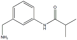 N-[3-(AMINOMETHYL)PHENYL]-2-METHYLPROPANAMIDE Struktur