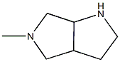 5-METHYLOCTAHYDROPYRROLO[3,4-B]PYRROLE Struktur