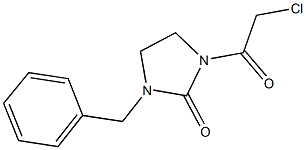 1-BENZYL-3-(CHLOROACETYL)IMIDAZOLIDIN-2-ONE Struktur