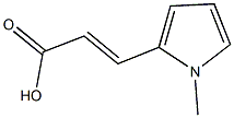 3-(1-METHYL-1H-PYRROL-2-YL)ACRYLIC ACID Struktur