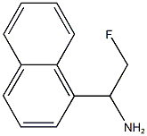 2-FLUORO-1-(1-NAPHTHYL)ETHANAMINE Struktur