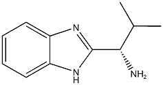 (1S)-1-(1H-benzimidazol-2-yl)-2-methylpropan-1-amine Struktur