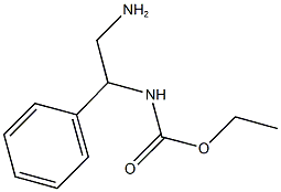 ethyl 2-amino-1-phenylethylcarbamate Struktur