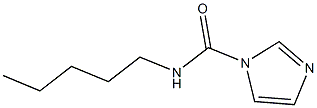 N-pentyl-1H-imidazole-1-carboxamide Struktur