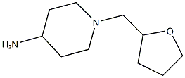 1-(tetrahydrofuran-2-ylmethyl)piperidin-4-amine Struktur