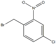 1-(bromomethyl)-4-chloro-2-nitrobenzene Struktur