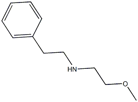 (2-methoxyethyl)(2-phenylethyl)amine Struktur