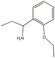 1-(2-ethoxyphenyl)propan-1-amine Struktur