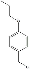 1-(chloromethyl)-4-propoxybenzene Struktur