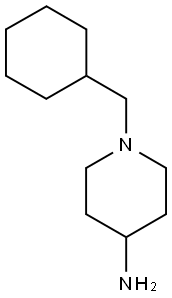 1-(cyclohexylmethyl)piperidin-4-amine Struktur