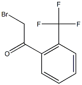 2-bromo-1-[2-(trifluoromethyl)phenyl]ethan-1-one Struktur