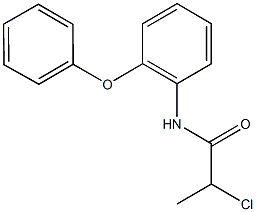 2-chloro-N-(2-phenoxyphenyl)propanamide Struktur