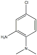 4-chloro-1-N,1-N-dimethylbenzene-1,2-diamine Struktur