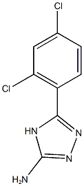 5-(2,4-dichlorophenyl)-4H-1,2,4-triazol-3-amine Struktur