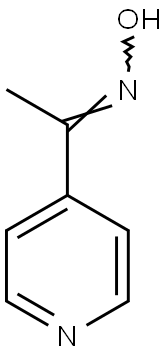 N-[1-(pyridin-4-yl)ethylidene]hydroxylamine Struktur