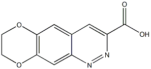 7,8-DIHYDRO[1,4]DIOXINO[2,3-G]CINNOLINE-3-CARBOXYLIC ACID Struktur