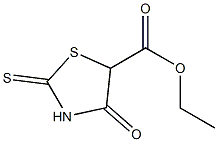 ETHYL 4-OXO-2-THIOXO-1,3-THIAZOLIDINE-5-CARBOXYLATE Struktur