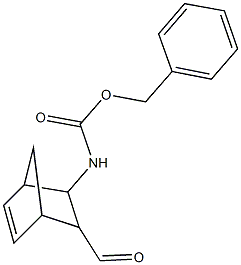 BENZYL 3-FORMYLBICYCLO[2.2.1]HEPT-5-EN-2-YLCARBAMATE Struktur