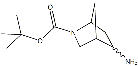 TERT-BUTYL 5-AMINO-2-AZABICYCLO[2.2.1]HEPTANE-2-CARBOXYLATE Struktur