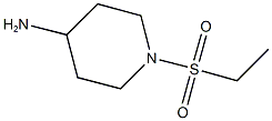 1-(ETHYLSULFONYL)PIPERIDIN-4-AMINE Struktur