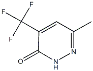 6-METHYL-4-(TRIFLUOROMETHYL)PYRIDAZIN-3(2H)-ONE Struktur