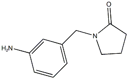 1-(3-AMINOBENZYL)PYRROLIDIN-2-ONE Struktur