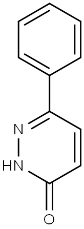 6-phenyl-2,3-dihydropyridazin-3-one Struktur