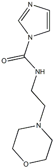 N-(2-morpholin-4-ylethyl)-1H-imidazole-1-carboxamide Struktur